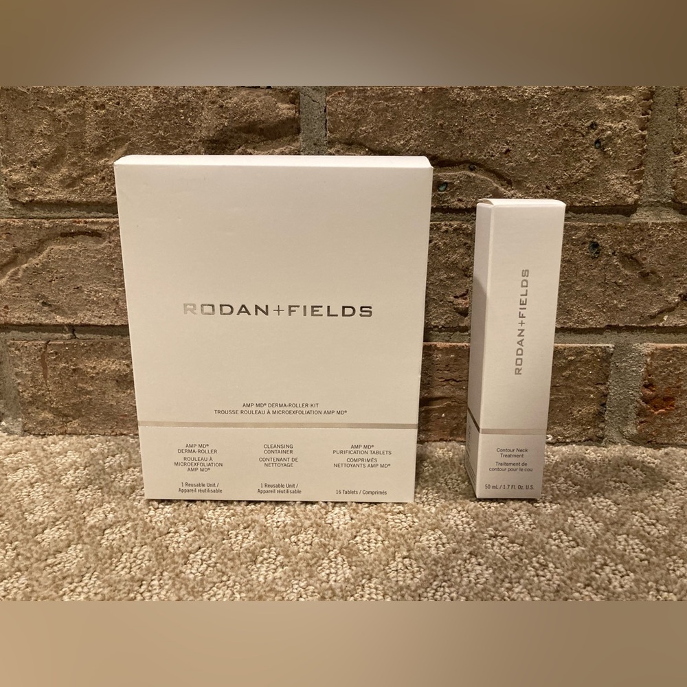 New in Box -Rodan + Fields Amp MD Derma-Roller Kit